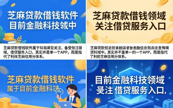 芝麻贷款借钱软件正规吗