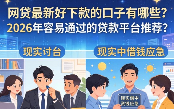 2026年容易通过的贷款平台推荐
