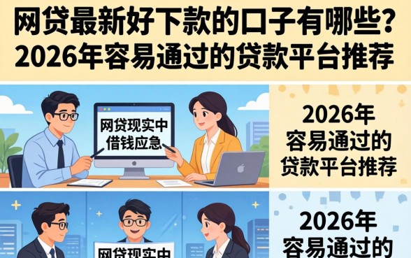 2026年容易通过的贷款平台推荐