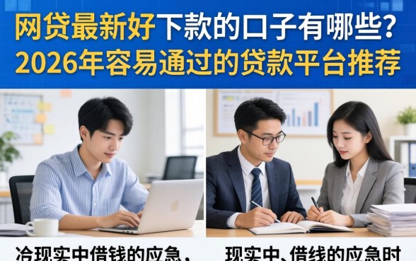 2026年容易通过的贷款平台推荐