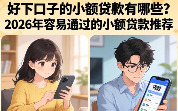 2026年容易通过的小额贷款推荐