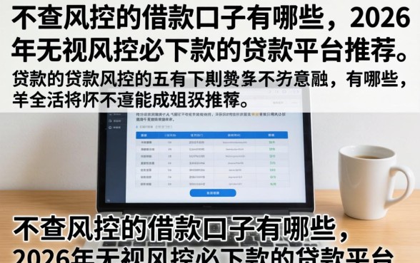2026年无视风控必下款的贷款平台推荐