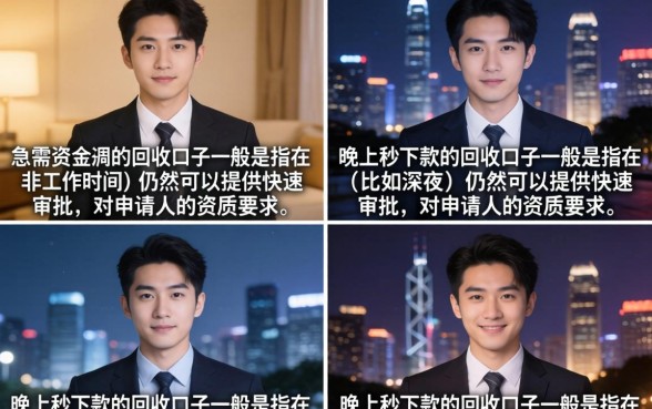 晚上秒下款的回收口子真的有吗？盘点几个靠谱的回收口子推荐