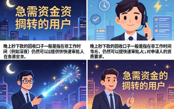 晚上秒下款的回收口子真的有吗
