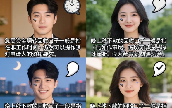 晚上秒下款的回收口子真的有吗
