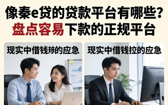 像秦e贷的贷款平台有哪些