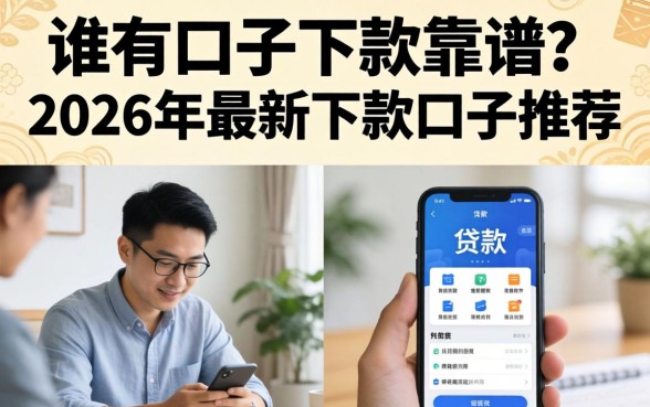 谁有口子下款靠谱?2026年最新下款口子推荐 2026年最新下款口子推荐