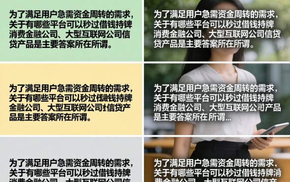 有哪些平台秒过借钱？2026秒下款的网贷平台盘点