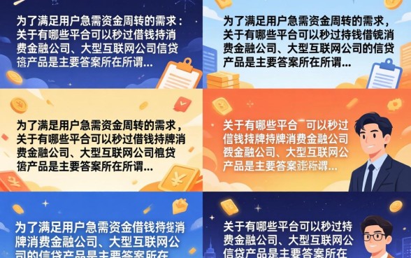 2026秒下款的网贷平台盘点