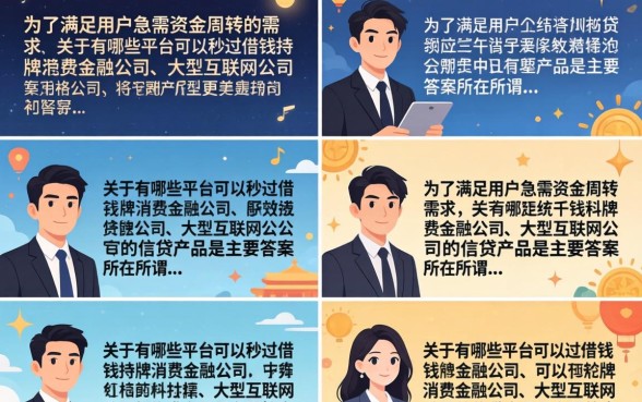 2026秒下款的网贷平台盘点