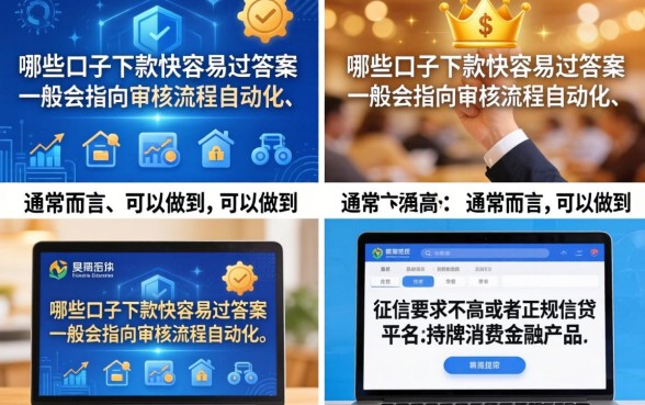 哪些口子下款快容易过?2026年最容易下款的网贷平台推荐 2026年最容易下款的网贷平台推荐