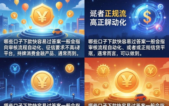哪些口子下款快容易过?2026年最容易下款的网贷平台推荐 2026年最容易下款的网贷平台推荐