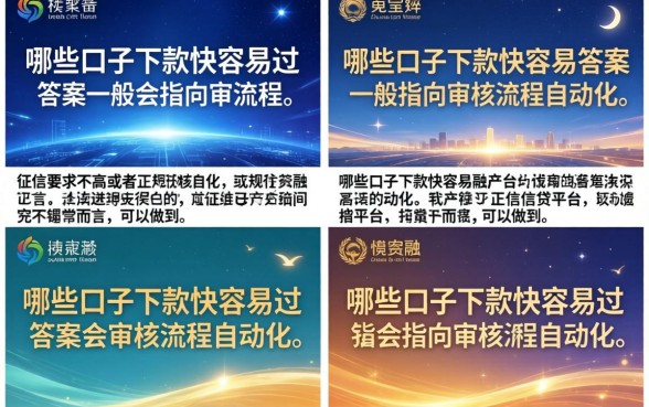 哪些口子下款快容易过?2026年最容易下款的网贷平台推荐 2026年最容易下款的网贷平台推荐