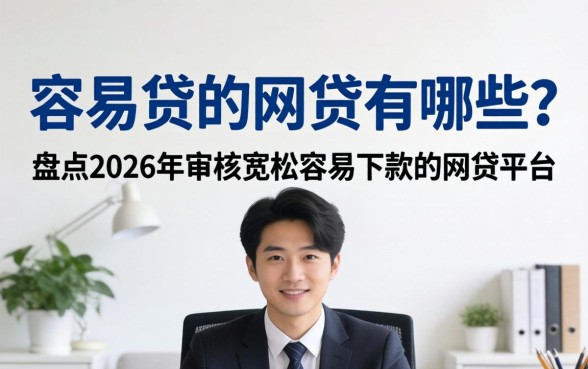 容易贷的网贷有哪些?盘点2026年审核宽松容易下款的网贷平台 盘点2026年审核宽松容易下款的网贷平台