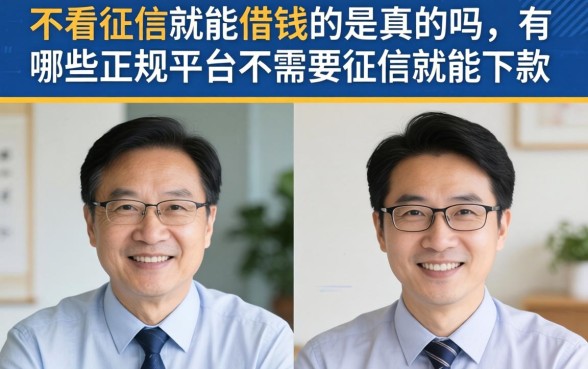 有哪些正规平台不需要征信就能下款