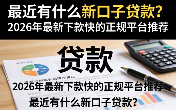 2026年最新下款快的正规平台推荐