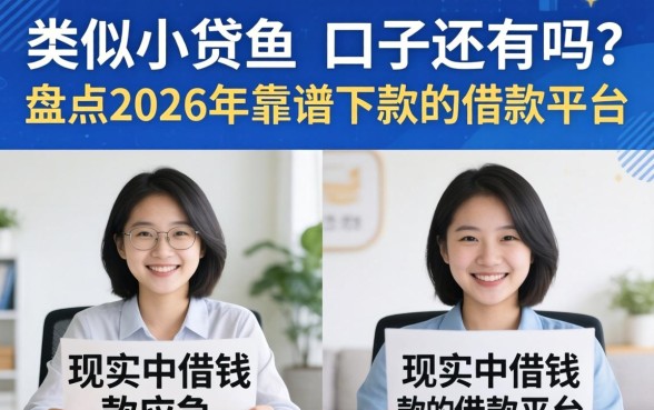 类似小贷鱼的口子还有吗？盘点2026年靠谱下款的借款平台