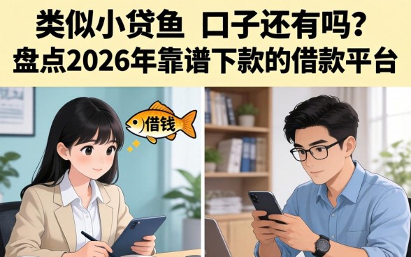类似小贷鱼的口子还有吗?盘点2026年靠谱下款的借款平台 盘点2026年靠谱下款的借款平台