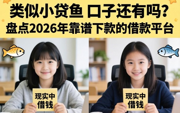 类似小贷鱼的口子还有吗?盘点2026年靠谱下款的借款平台 盘点2026年靠谱下款的借款平台
