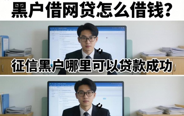 黑户借网贷怎么借钱?征信黑户哪里可以贷款成功 征信黑户哪里可以贷款成功