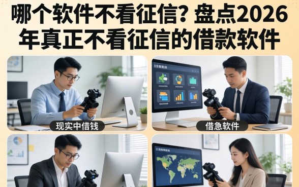 哪个软件不看征信?盘点2026年真正不看征信的借款软件 盘点2026年真正不看征信的借款软件