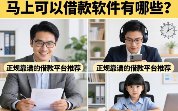 马上可以借款的软件有哪些?正规靠谱的借款平台推荐 马上可以借款的软件有哪些