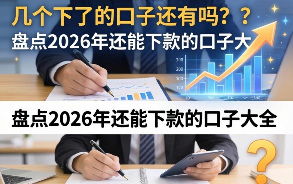 几个下了的口子还有吗？盘点2026年还能下款的口子大全