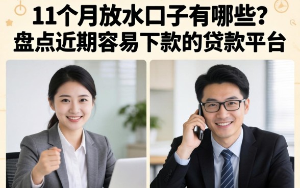 11月份的放水口子有哪些?盘点近期容易下款的贷款平台 盘点近期容易下款的贷款平台