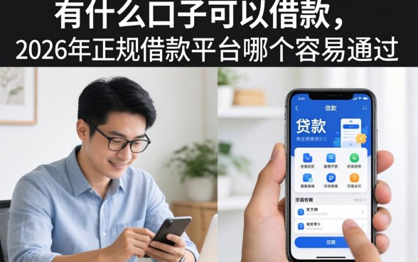 有什么口子可以借款,2026年正规借款平台哪个容易通过 2026年正规借款平台哪个容易通过