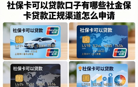 社保卡可以贷款的口子有哪些,社保卡贷款正规渠道怎么申请 社保卡可以贷款的口子有哪些
