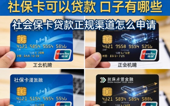社保卡可以贷款的口子有哪些,社保卡贷款正规渠道怎么申请 社保卡可以贷款的口子有哪些