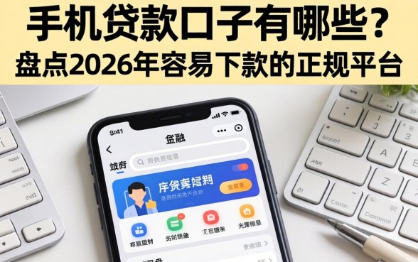 盘点2026年容易下款的正规平台