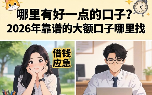 2026年靠谱的大额口子哪里找