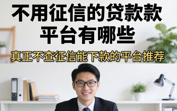 真正不查征信能下款的平台推荐