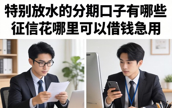 特别放水的分期口子有哪些,征信花哪里可以借钱急用 特别放水的分期口子有哪些
