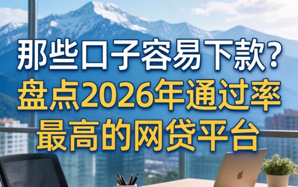 那些口子容易下款?盘点2026年通过率最高的网贷平台 盘点2026年通过率最高的网贷平台