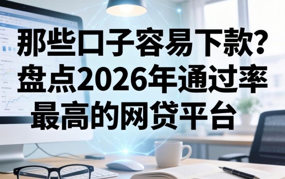 那些口子容易下款?盘点2026年通过率最高的网贷平台 盘点2026年通过率最高的网贷平台