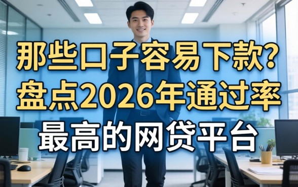 那些口子容易下款?盘点2026年通过率最高的网贷平台 盘点2026年通过率最高的网贷平台