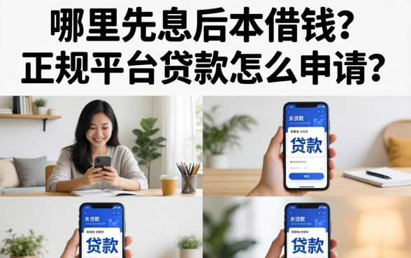 正规平台贷款怎么申请