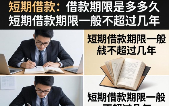 短期借款期限一般不超过几年