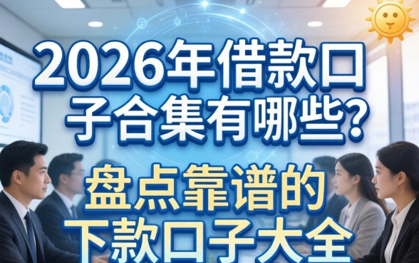 2026年借款口子合集有哪些