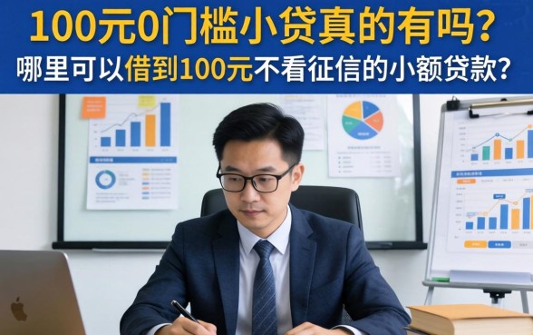 哪里可以借到100元不看征信的小额贷款