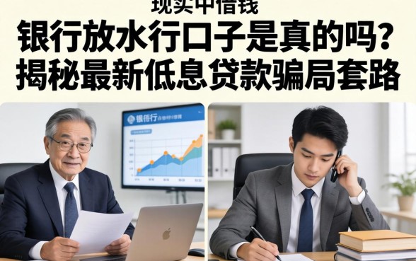银行放水的口子是真的吗？揭秘最新低息贷款骗局套路