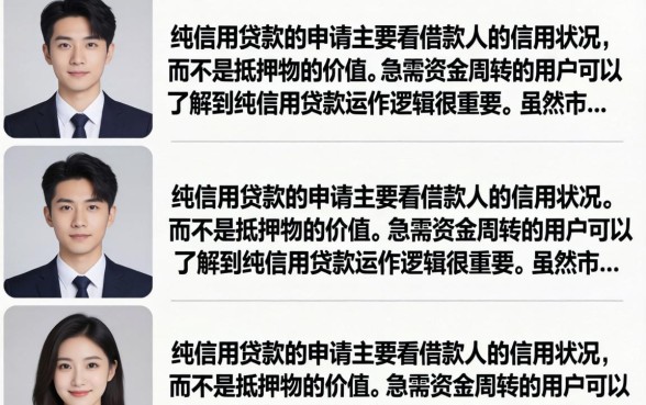纯信用贷款的申请条件有哪些