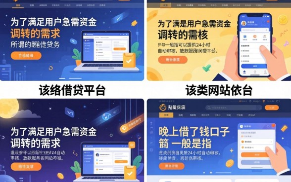 晚上下借款口子有哪些，深夜能下款的正规平台推荐