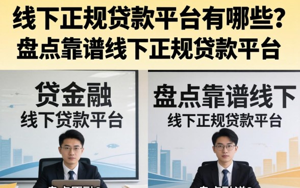 线下正规贷款平台有哪些？盘点靠谱的线下正规贷款平台