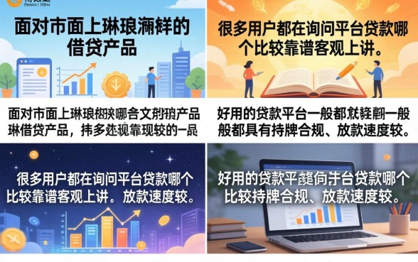 平台贷款哪个好用?盘点2026年正规靠谱的低息贷款平台 盘点2026年正规靠谱的低息贷款平台