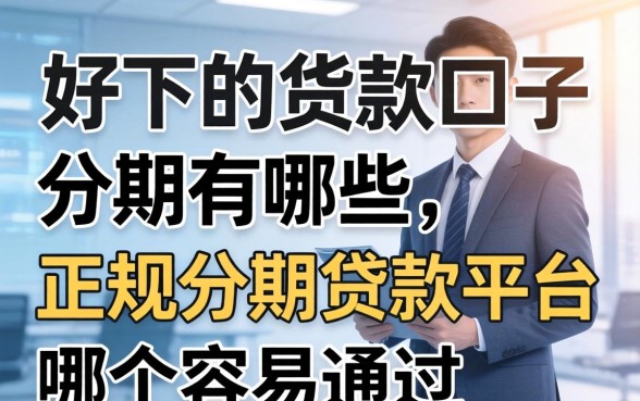 好下的货款口子分期有哪些,正规分期贷款平台哪个容易通过 正规分期贷款平台哪个容易通过