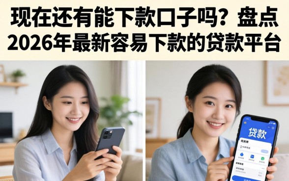 现在还有能下款口子吗?盘点2026年最新容易下款的贷款平台 盘点2026年最新容易下款的贷款平台