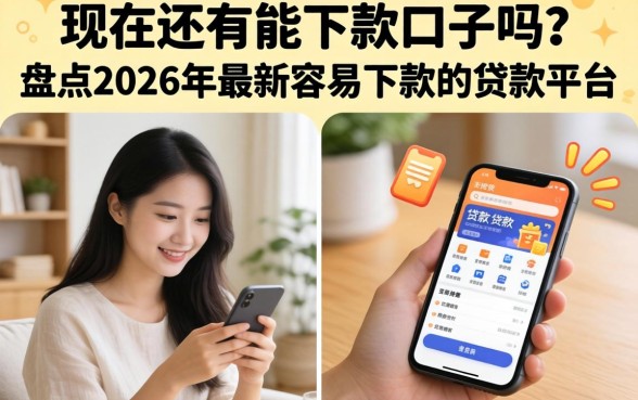现在还有能下款口子吗?盘点2026年最新容易下款的贷款平台 盘点2026年最新容易下款的贷款平台